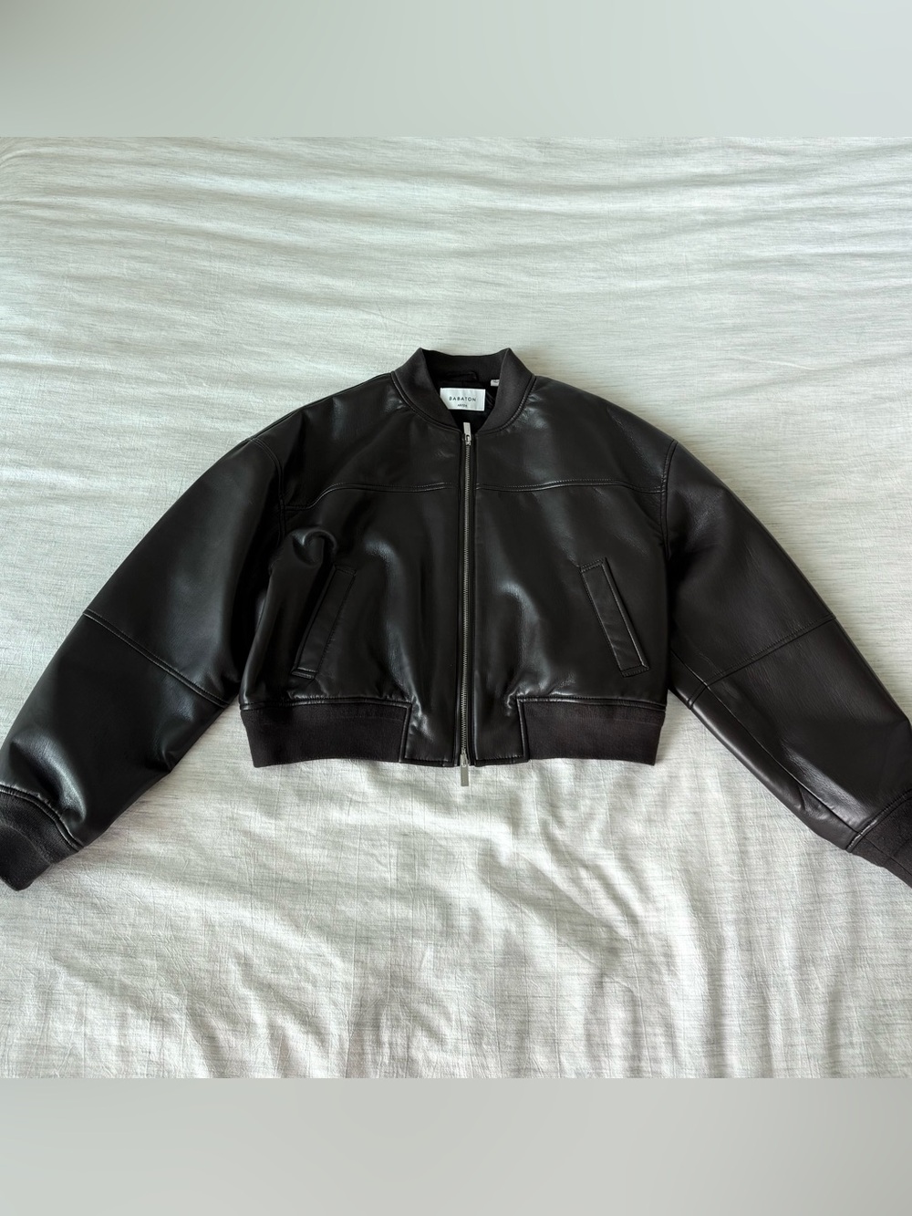 Aritzia Babaton Brown Synergy Bomber Jacket